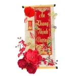 Cặp 2 Mành Tre Dài Câu Đối Đơn Trang Trí - Phên Tre Lớn Trang Trí Tết Ráp Sẵn
