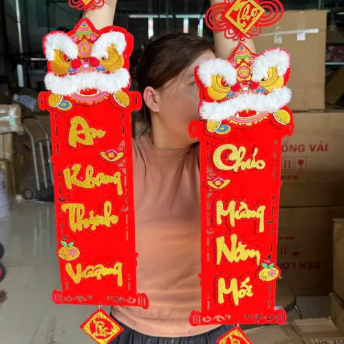CÂU ĐỐI LÂN MẶT LÔNG - 1 Cặp