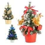 Cây Thông Noel Để Bàn Trang Trí Giáng Sinh Kèm Đèn Và Phụ Kiện 40cm