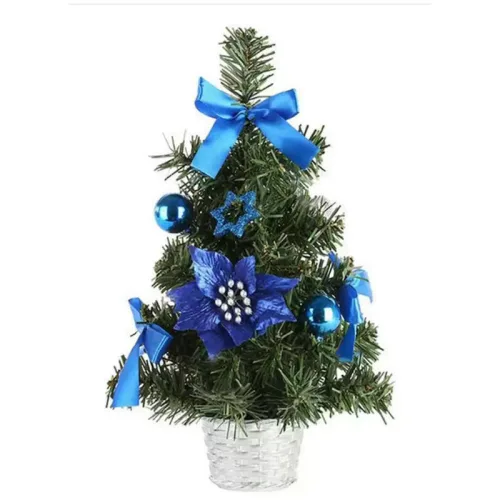 Cây Thông Noel Để Bàn Trang Trí Giáng Sinh Kèm Đèn Và Phụ Kiện 40cm