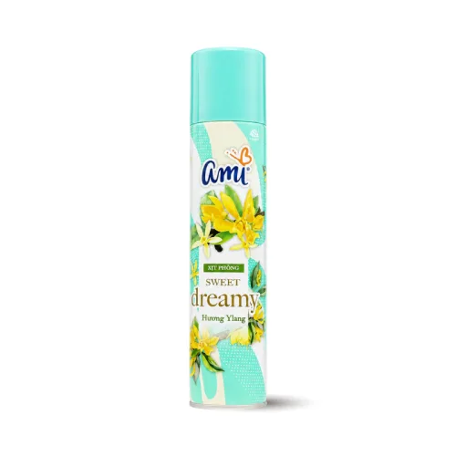 Chai Xịt Phòng Ami Hương Ylang 280ml - Xịt Khử Mùi Thơm Phòng Ami