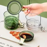 Chén Đựng Gia Vị Có Tay Cầm - Chén Đựng Nước Chấm Bằng Nhựa 8,5x5,6cm