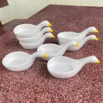 Chén Đựng Gia Vị Thiên Nga - Chén Đựng Nước Chấm Bằng Sứ 11x5.5cm