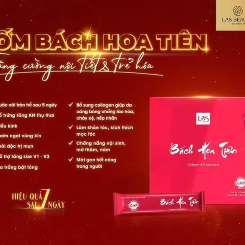 Chỉ cần ngày 2 gói cốm nội tiết Bách Hoa Tiên Sẽ giúp bạn tăng size vòng 1 sau 1 liệu trình mờ nám giảm mụn