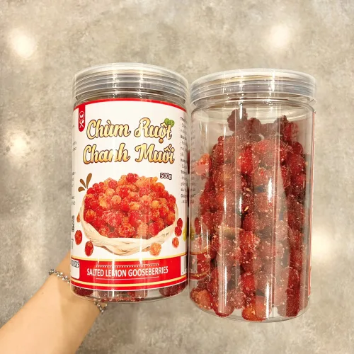 Chùm Ruột Chanh Muối Thơm Ngon 500g Hộp