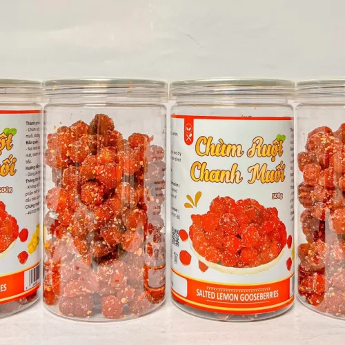 Chùm Ruột Chanh Muối Thơm Ngon 500g Hộp