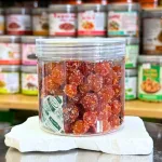 Chùm Ruột Sấy Chanh Muối Mini 250g - Hộp Pet