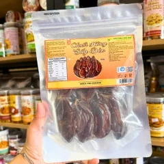 Chuối Hồng Sấy Dẻo Thơm Ngon 400g - Túi Zip Bạc