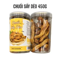 Chuối Sấy Dẻo Thơm Ngon 450g Hộp