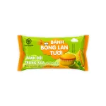 Bánh Bông Lan Tươi Trứng Sữa Kim Nguyên Vị Matcha 60g - Bịch Xanh Lá