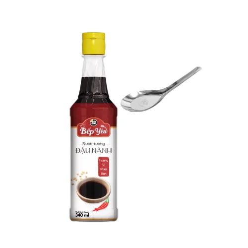 Nước Tương Đậu Nành S2 BẾP YÊU Tặng Muỗng 500ml