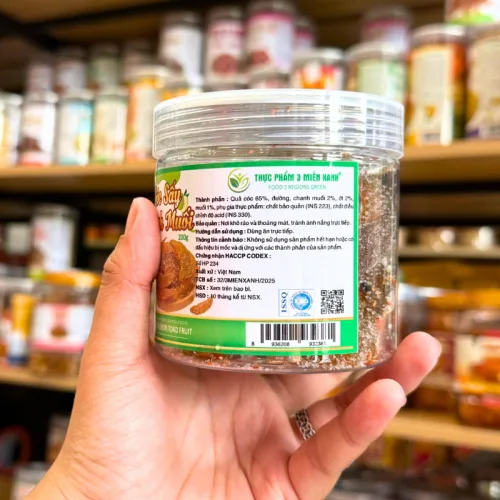 Cóc Sấy Chanh Muối Mini 200g - Hộp Pet