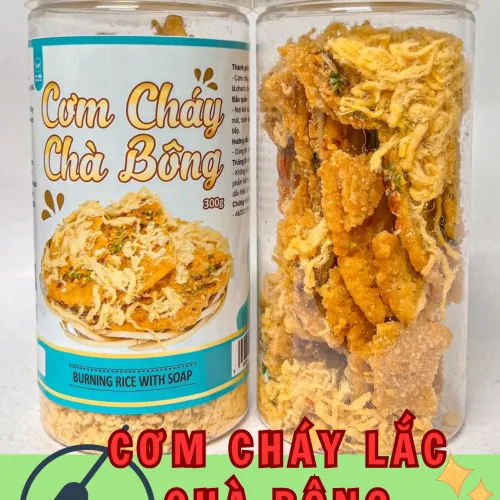 Cơm Cháy Chà Bông Thơm Ngon 300g Hộp