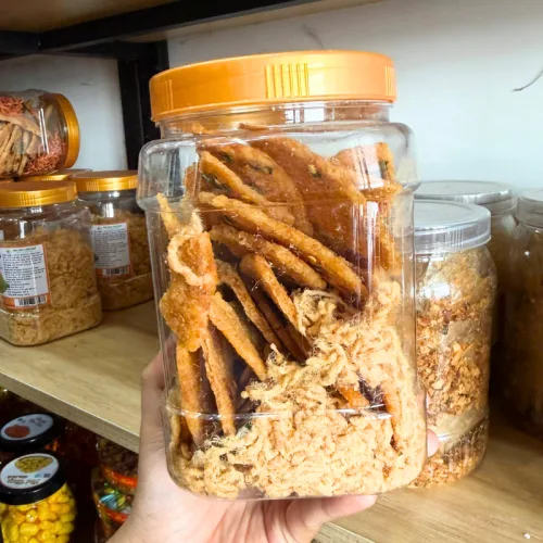 Cơm Cháy Chà Bông Thơm Ngon 500g - Hộp Lớn