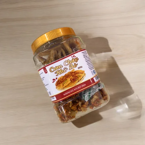 Cơm Cháy Khô Bò 500g hộp