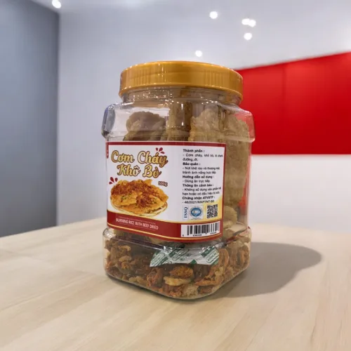 Cơm Cháy Khô Bò 500g hộp