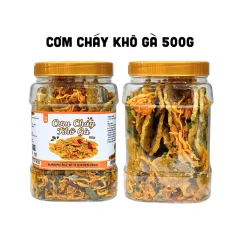 Cơm Cháy Khô Gà Thơm Ngon Hộp 500g