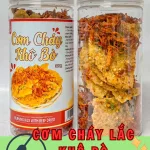 Cơm Cháy Lắc Khô Bò Loại Ngon 300g Hộp Pet