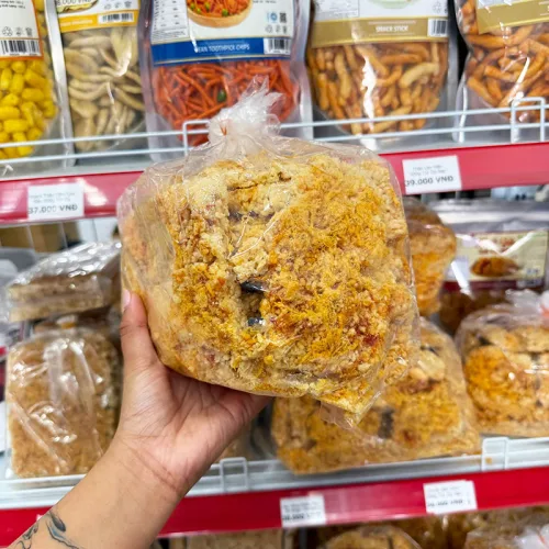 Cơm Cháy Siêu Chà Bông Vuông Bể Bịch 1kg