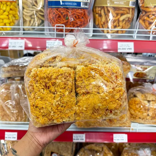 Cơm Cháy Siêu Chà Bông Vuông Bể Bịch 1kg