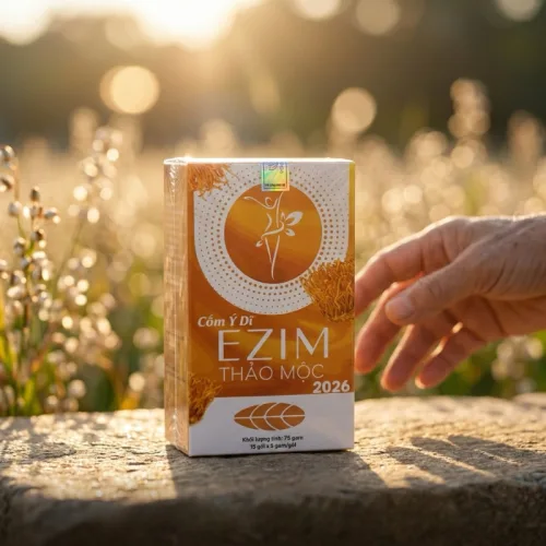 Cốm Ezim Thảo Mộc Hộp 15 gói - Phiên Bản Mới