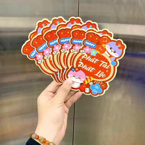 Combo 10 Bao Lì Xì Chibi Tết Bính Ngọ 2026