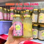 Combo 10 Hũ Nước Yến Chưng Hạt Sen FitNest 150ml