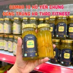 Combo 10 Hũ Nước Yến Chưng Đông Trùng Hạ Thảo FitNest 150ml
