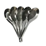 Combo 10 Muỗng Inox 304 Hoa Sen - Thìa Inox 304 Ăn Cơm Ăn Súp Sáng Bóng Bền Đẹp 15.3x4.7cm