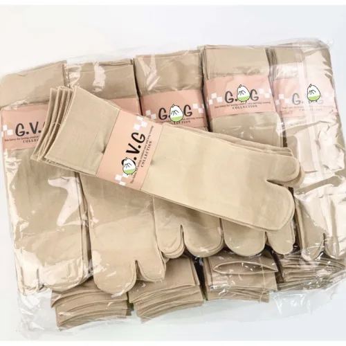 Combo 10 Đôi Tất Da Gvg  Xỏ Ngón Dày Dặn