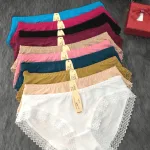 Combo 10 quần lót nữ thông hơi viền ren