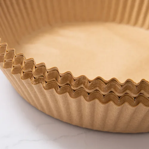 Combo 100 Tờ Giấy Lót Nồi Chiên Không Dầu Giấy Nến Vàng Tiện Dụng 19.5x5cm