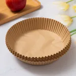 Combo 100 Tờ Giấy Lót Nồi Chiên Không Dầu Giấy Nến Vàng Tiện Dụng 19.5x5cm