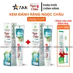 Combo 2 Cây Kem Đánh Răng Ngọc Châu Chuyên Gia 100g/Tuýp - Kem Đánh Răng Dược Liệu + Tặng 1 Bài Chải Đánh Răng