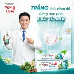 Combo 2 Cây Kem Đánh Răng Ngọc Châu Chuyên Gia 100g/Tuýp - Kem Đánh Răng Dược Liệu + Tặng 1 Bài Chải Đánh Răng