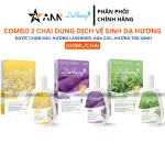 Combo 2 Chai Dung Dịch Vệ Sinh Dạ Hương 100ml - Hương Lavender, Hương Hoa Cúc, Hương Trà Xanh (Được Chọn Mùi)