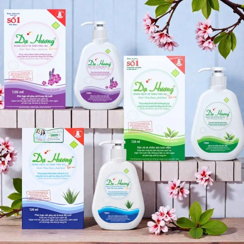 Combo 2 Chai Dung Dịch Vệ Sinh Dạ Hương 120ml - Hương Lavender, Hương Lô Hội, Hương Trà Xanh (Được Chọn Mùi)