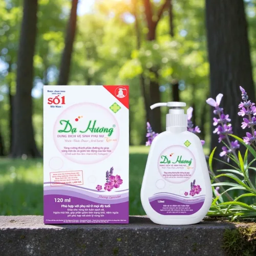 Combo 2 Chai Dung Dịch Vệ Sinh Dạ Hương 120ml - Hương Lavender, Hương Lô Hội, Hương Trà Xanh (Được Chọn Mùi)