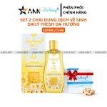 Combo 2 Chai Dung Dịch Vệ Sinh Dạ Hương Daily Fresh Moisture Màu Vàng 120ml/chai