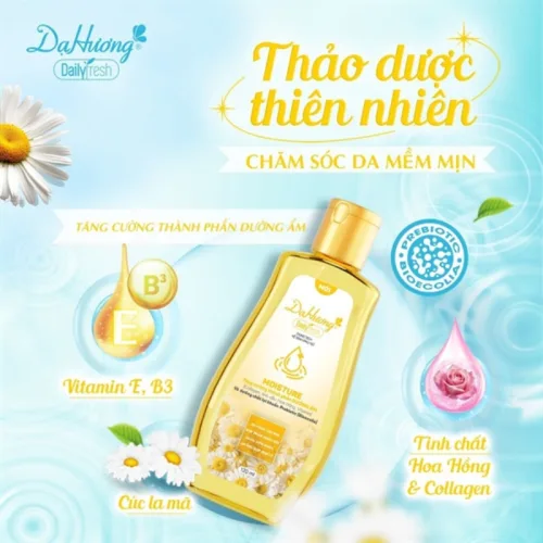 Combo 2 Chai Dung Dịch Vệ Sinh Dạ Hương Daily Fresh Moisture Màu Vàng 120ml/chai