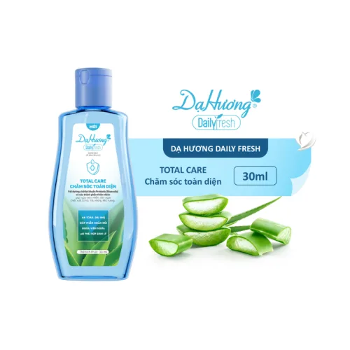 Combo 2 Chai Dung Dịch Vệ Sinh Dạ Hương Daily Fresh Total Care Màu Xanh 120ml/chai