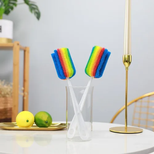 Combo 2 Cọ Rửa Ly 7 Màu 25x5,5cm