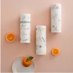 Combo 2 Cuộn Khăn Giấy Lau Bếp Đa Năng Tái Sử Dụng Nhiều Lần 6x6x19.5cm