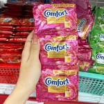 Combo 2 Dây 24 Gói Nước Xả Vải Comfort Hương Nước Hoa Kiêu Sa 18ml/Gói - Màu Hồng Đậm
