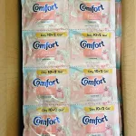 Combo 2 Dây 24 Gói Nước Xả Vải Comfort Hương Thanh Nhã Thơm Mát 18ml/Gói - Màu Hồng Phấn