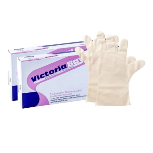 Combo 2 Hộp Găng Tay Cao Su Victoria Size M L Siêu Dai - Hộp 100 Cái Găng Tay Làm Bếp Rửa Chén Đa Năng Dùng 1 Lần