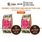Combo 2 Hộp Kem Face Sâm Dưỡng Sáng Da Mặt Arche Pearl Cream AC Thái Lan 5g/hộp