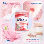 Combo 2 Túi Bột Giặt Quần Áo Top Gia 850g/Túi Hương Nước Hoa Pháp