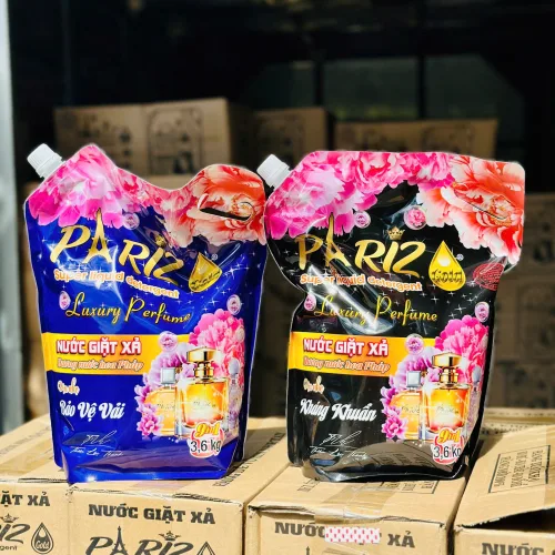 Combo 2 túi nước giặt pariz 3,6kg( 2 túi 7,2kg)