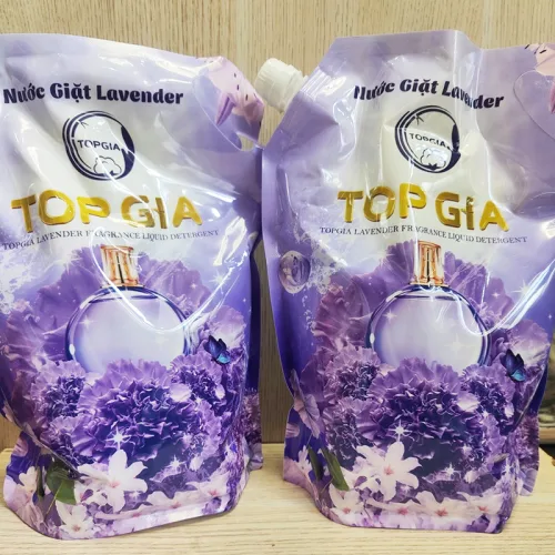 Combo 2 Túi Nước Giặt Topgia Hương Đắm Say 1 Lít (tổng 2 lít 2 túi)- Túi Tím